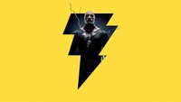 black adam 2022, movie, black adam, dwayne johnson, lightning wallpaper