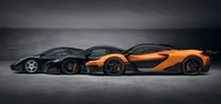 Evolução dos supercarros McLaren: W1, McLaren F1 e McLaren P1