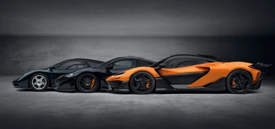 Эволюция суперкаров McLaren: W1, McLaren F1 и McLaren P1