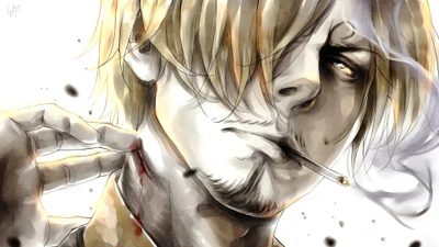 Sanji de One Piece: Intensidade e Mistério na Fumaça