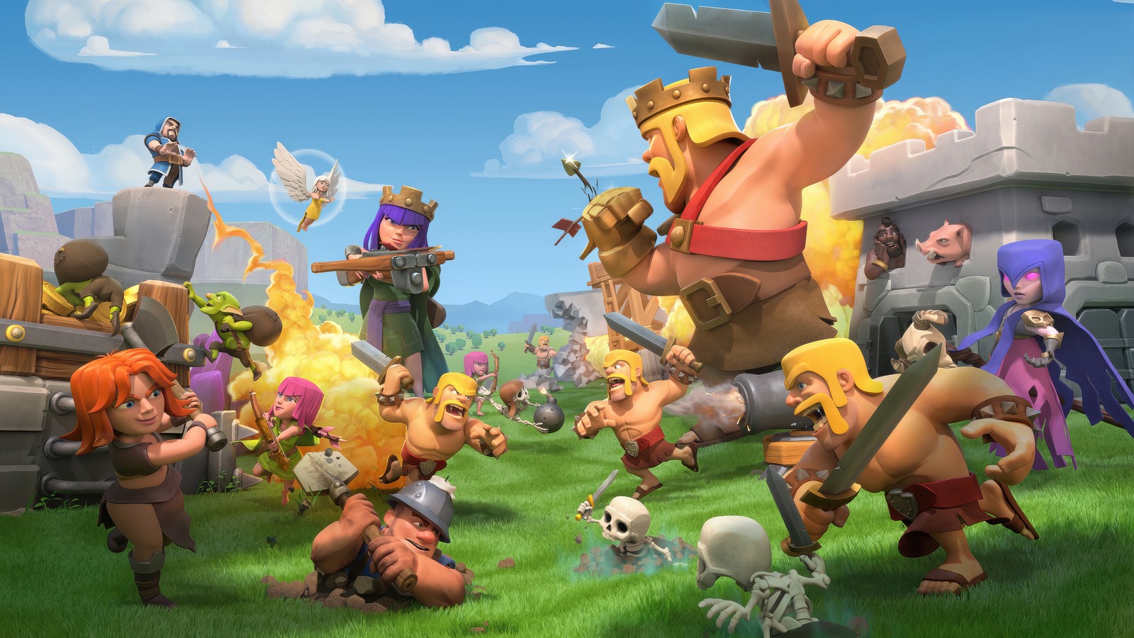 Clash of clans - скриншот - скриншот - изображение - изображение - би (сражение кланов, clash of clans, видеоигра, кок, coc)