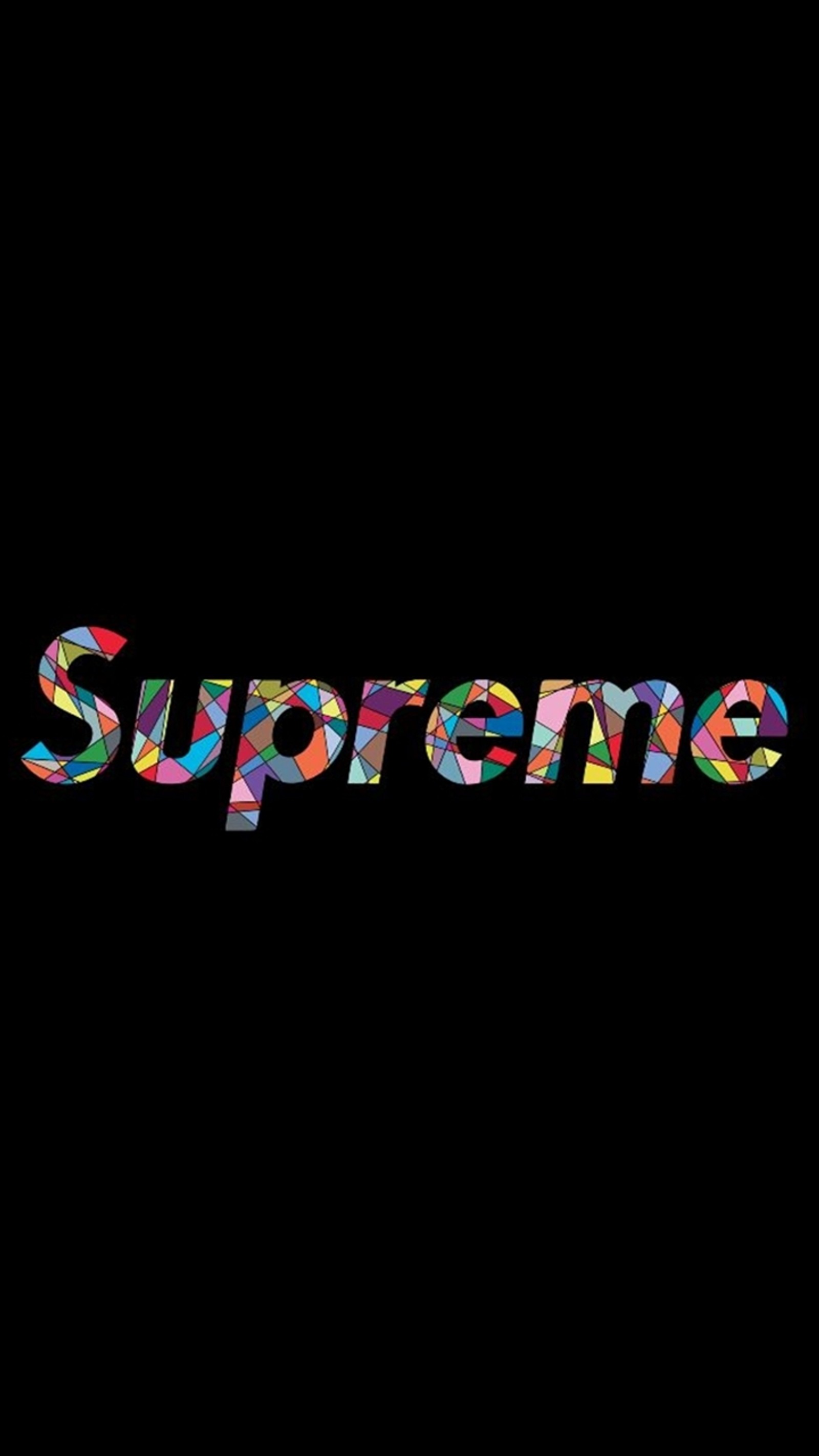 Supreme iphone hintergrundbilder (schwarz, raum)