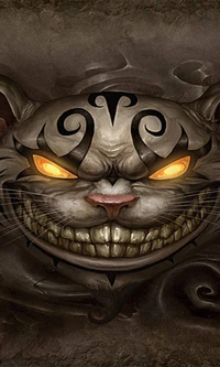 Sourire sinistre du Chat du Cheshire