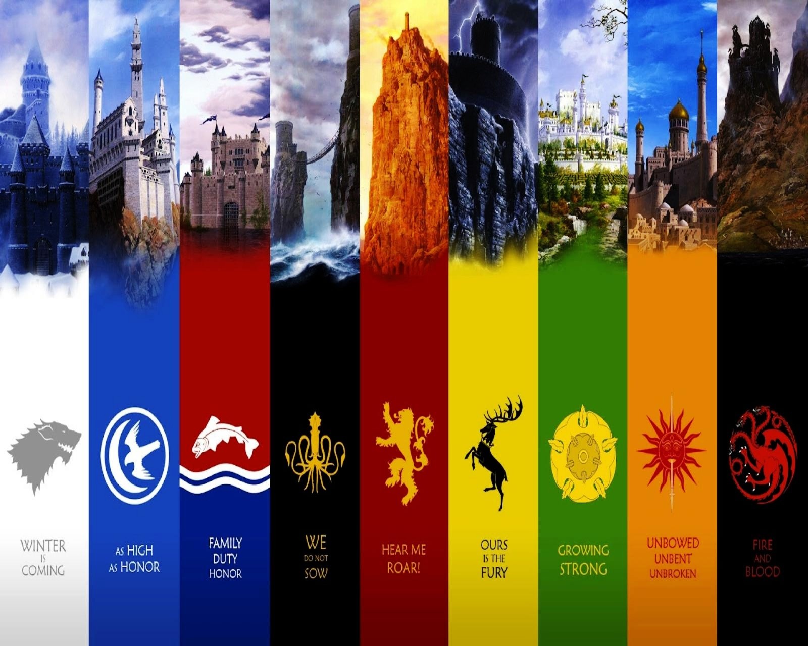 castle, houses, logo, movies wallpaper