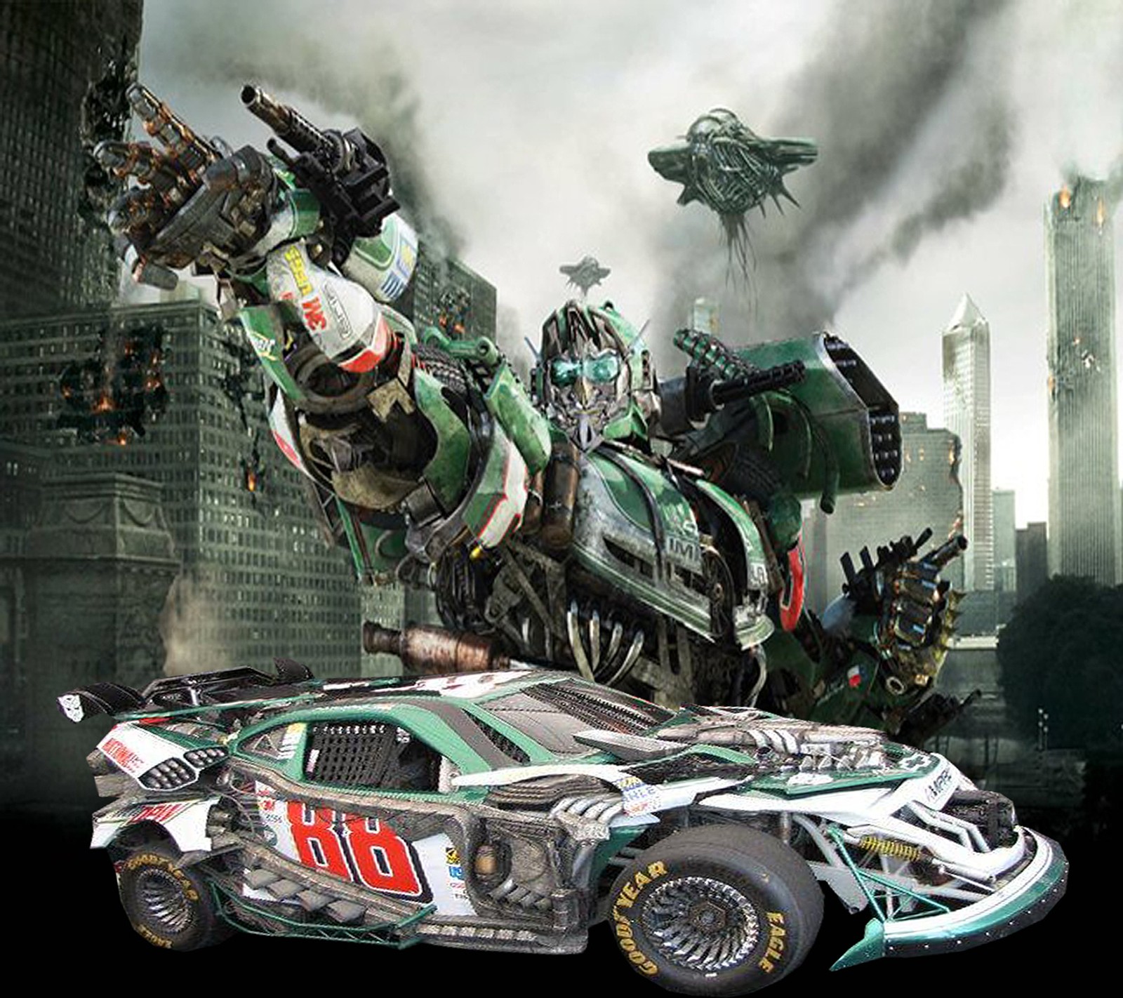 dale earnhardt, dale earnhardt jr, transformer, transformers wallpaper