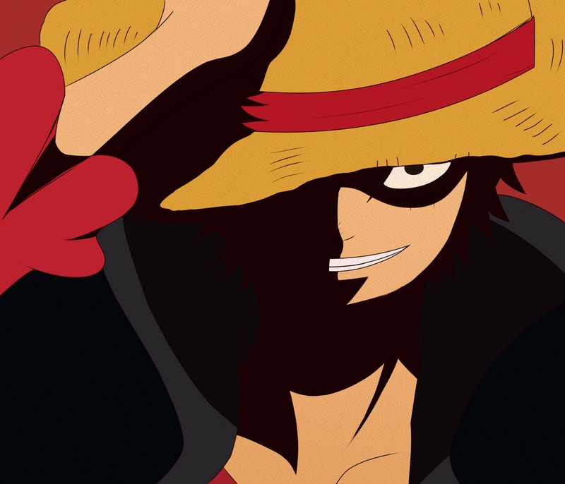 Аниме, ван пис, соломенная шляпа, ван пис, ван пис, соломенная шляпа (monkey d luffy, ван пис, one piece, 5k, аниме)