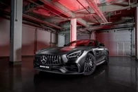 2021 Mercedes AMG GT Night Edition: Sleek Design in a Dynamic Setting