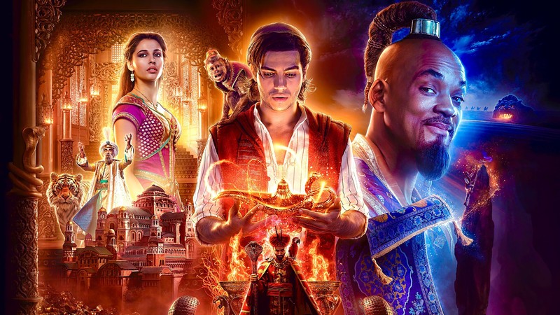 Постер 'ала и король воров' (аладдин 2019, aladdin 2019, фильм, аладдин, aladdin)