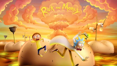 рик и морти, rick and morty, сериал, мультфильм, рик санчез