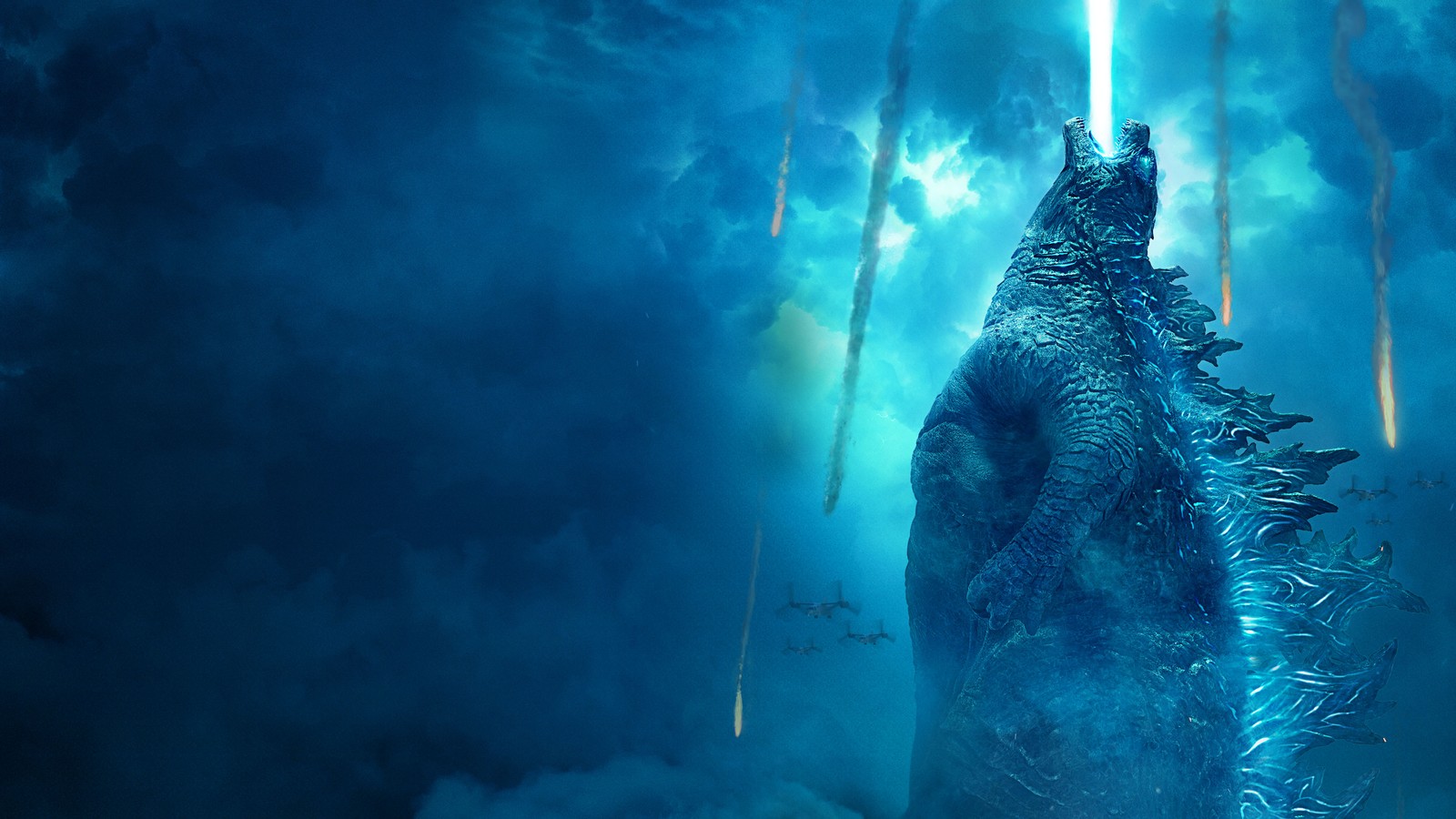 Download godzilla, poster, movies, 4k wallpaper for free