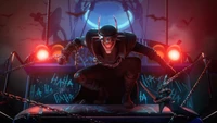 the batman who laughs, fortnite, battle royale, video game, dark days wallpaper