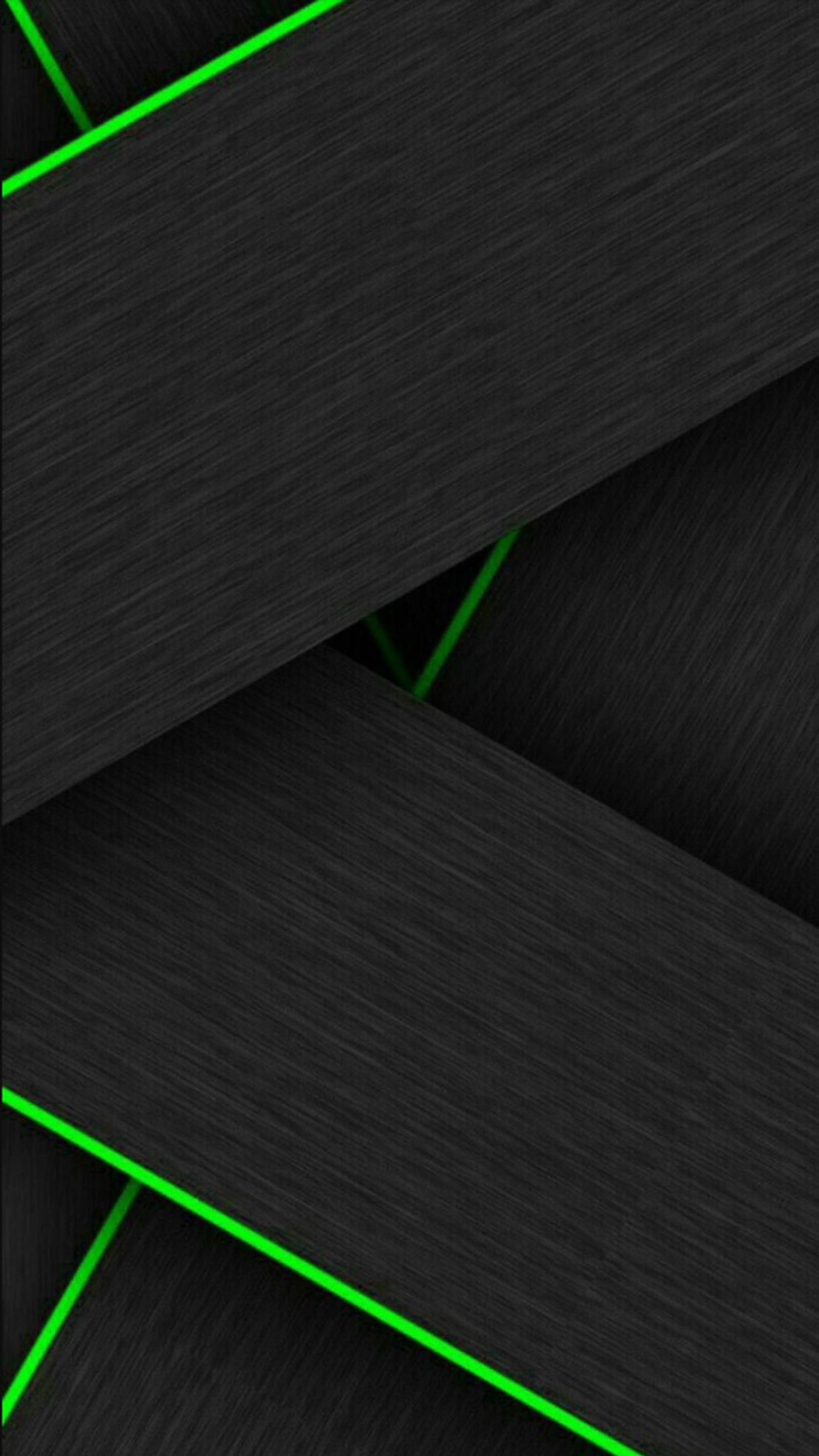 A close up of a black and green wallpaper with a green strip (black, green)