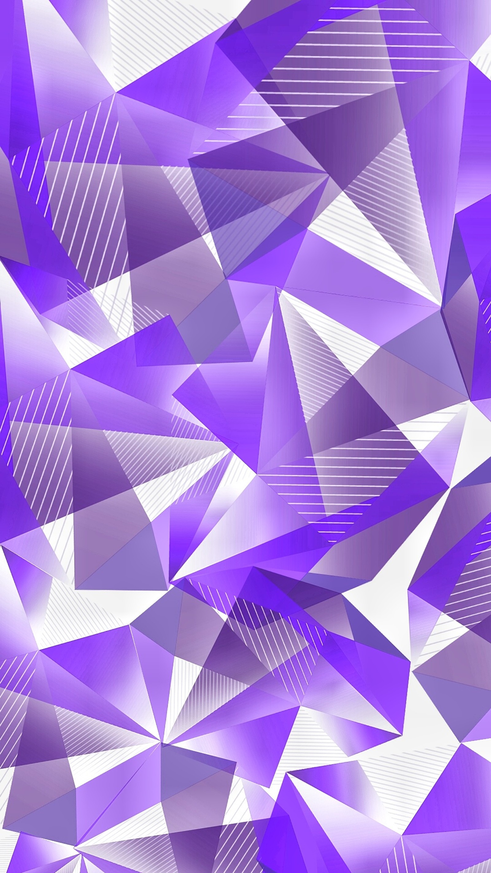 A close up of a purple abstract background with triangles (abstract, android, apple, galaxy, geometric)