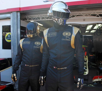 Apariencia del equipo de F1 inspirada en Daft Punk