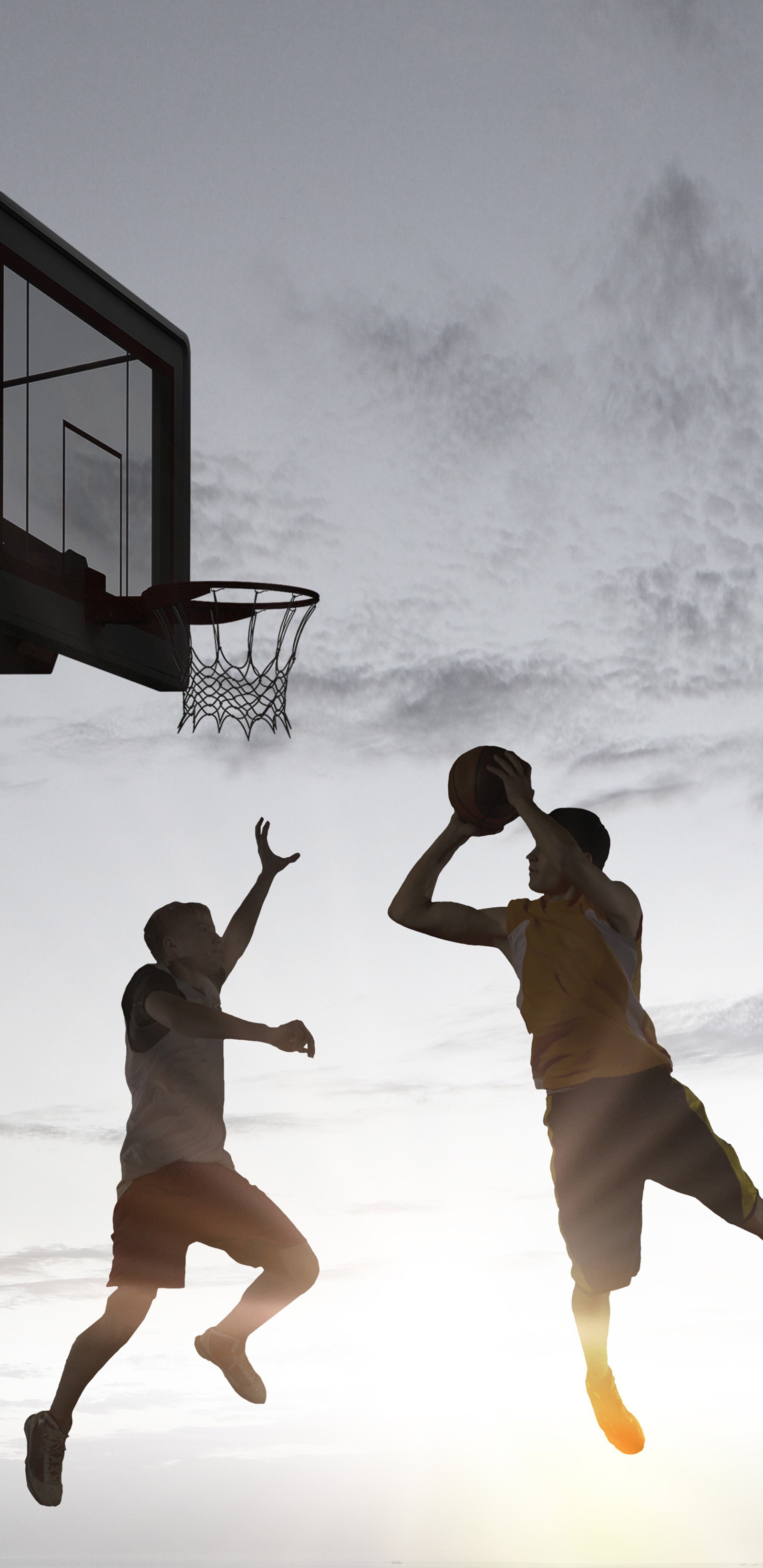 Descargar fondo de pantalla baloncesto, diversión, juego, jumpshot, jugar