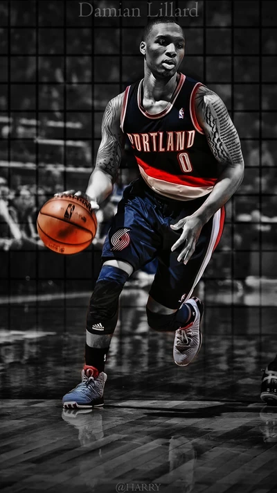 american, basketball, lillard, nba, portland