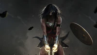 wonder woman, dc comics, superhero, comics, comic wallpaper