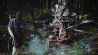 Black Myth: Wukong - Mystical Shrine Encounter in a Lush Forest