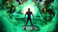 Spider-Man Faces Danger in a Mysterious Green Glow