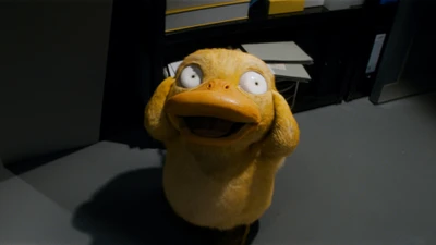 Psyduck in Not aus Pokémon Detektiv Pikachu