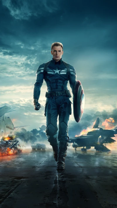 Captain America: Resolute Amidst Chaos