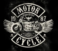 hélicoptère, club, cycle, moto, moteur