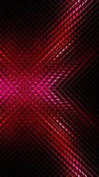 Vibrant Abstract Red and Pink Geometric Patterns