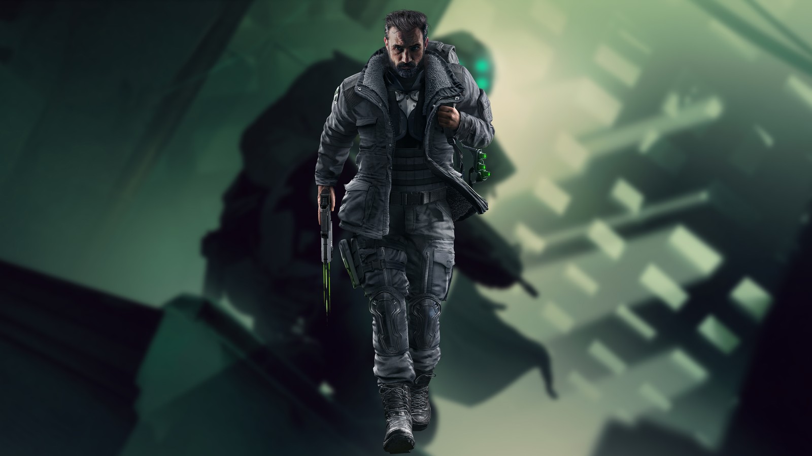 Lade null, sam fisher, tom clancys, rainbow six siege, operation shadow legacy Hintergrund herunter