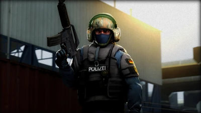 Counter-Strike: Global Offensive Comandos de Policía en Acción