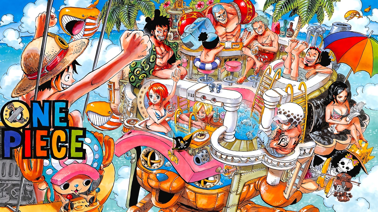 One piece wallpapers one piece wallpapers one piece wallpapers (one piece, anime, straw hat pirates, monkey d luffy, tony tony chopper)