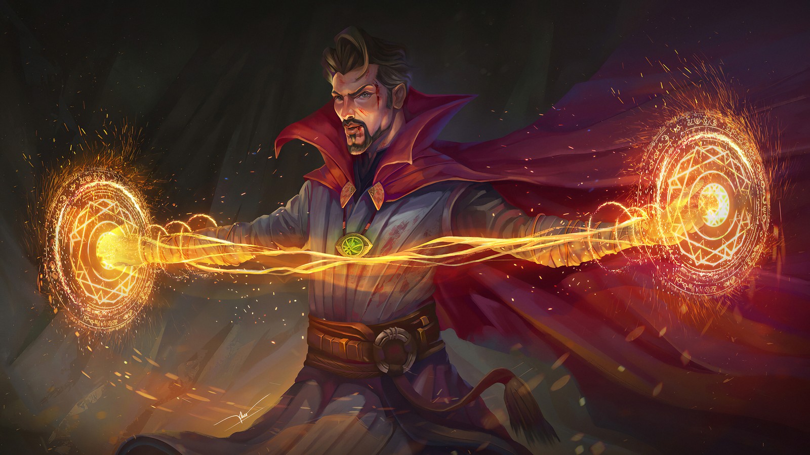 doctor strange, marvel comics, superhero, comics, comic wallpaper