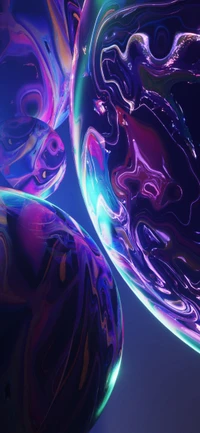 aesthetics, purple, colored, violet, liquid wallpaper