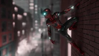 spider man, superhero, playstation 4, fictional character, video games wallpaper