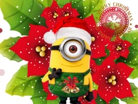 happy new year, merry christmas, minion christmas, xmas