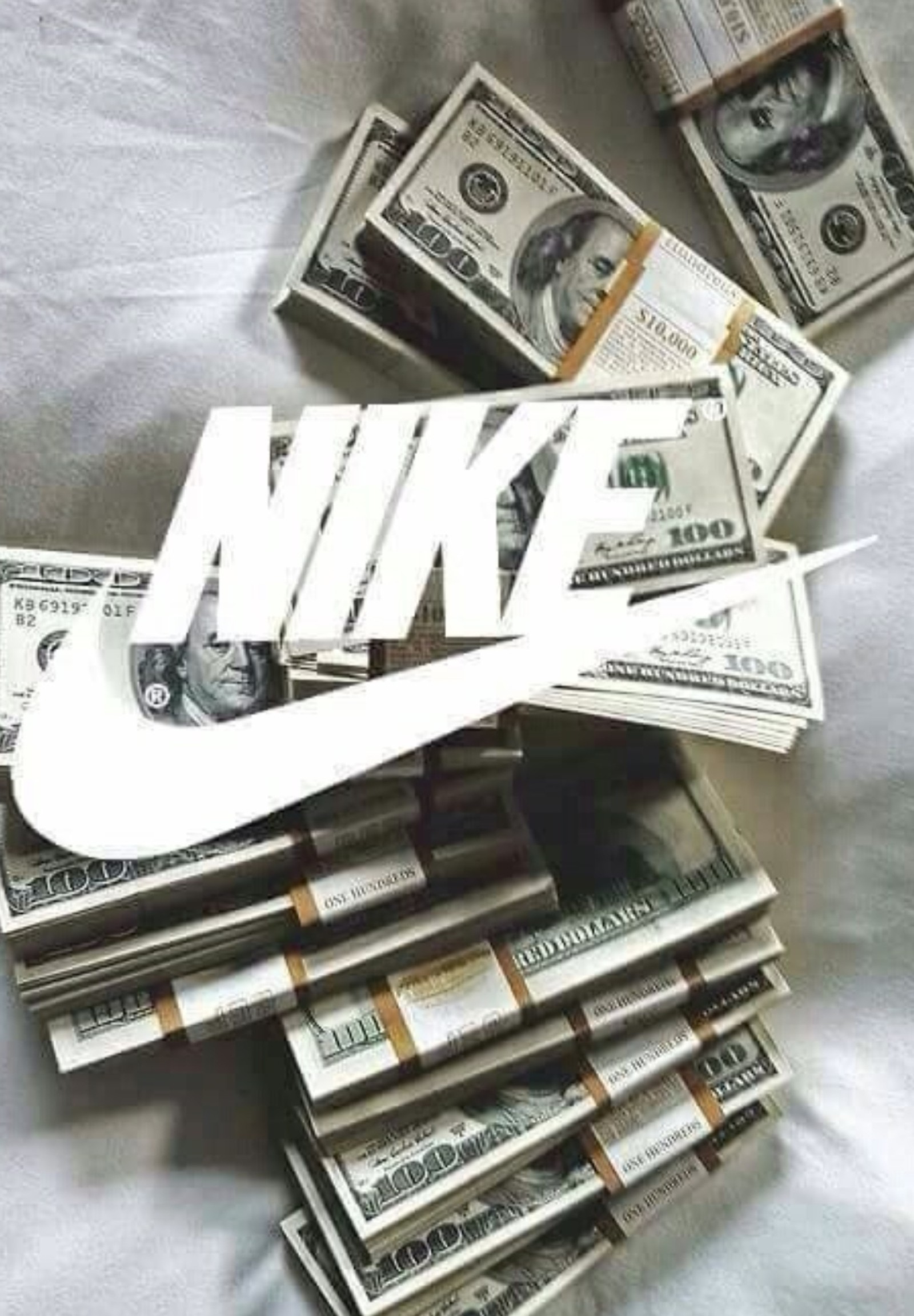 Скачать обои nike, nike cash