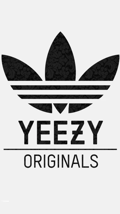 adidas, logo, originale, yeezy