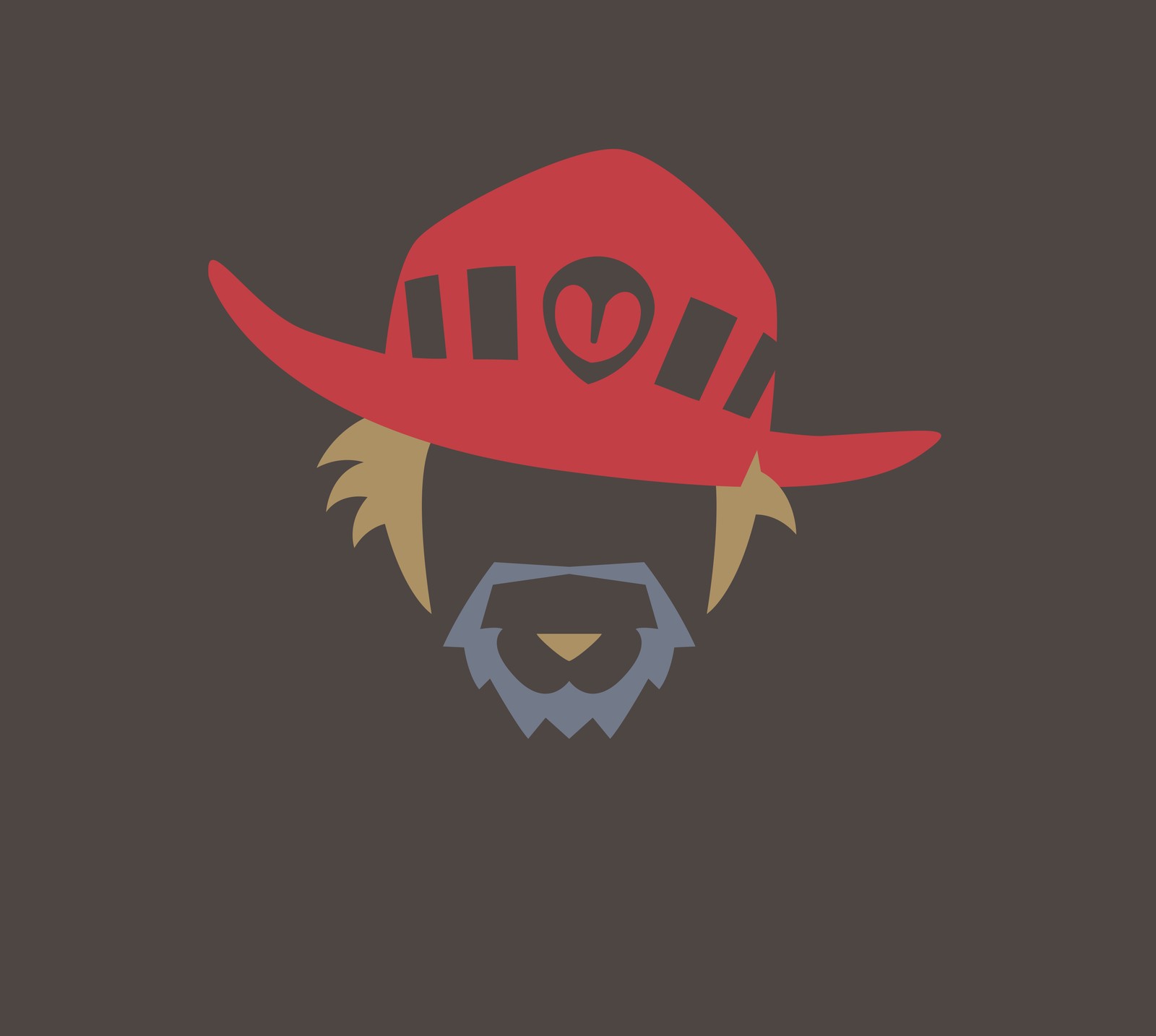 Lade darkdroid, mccree, overwatch Hintergrund herunter