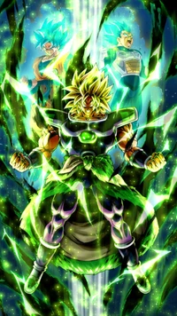 Broly Ascending: A Fusion of Power in Dragon Ball Fantasy