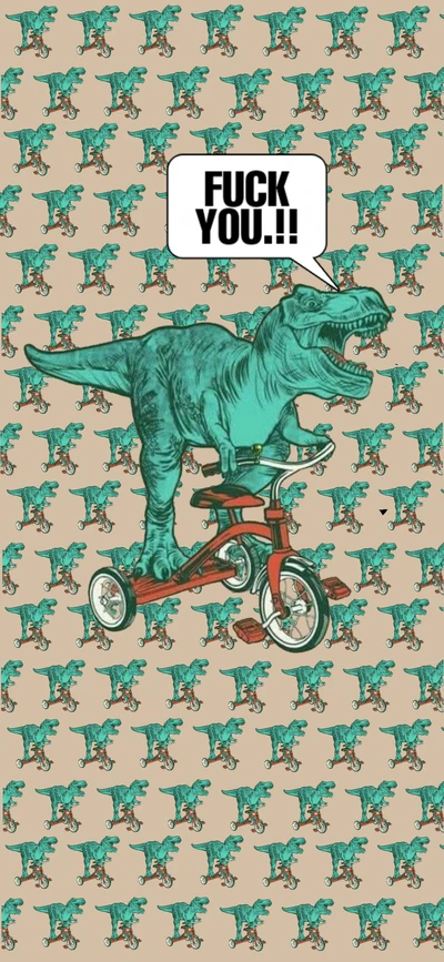 genial, dinosaurio, rex