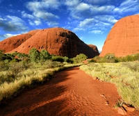 australia, desert, rocky wallpaper