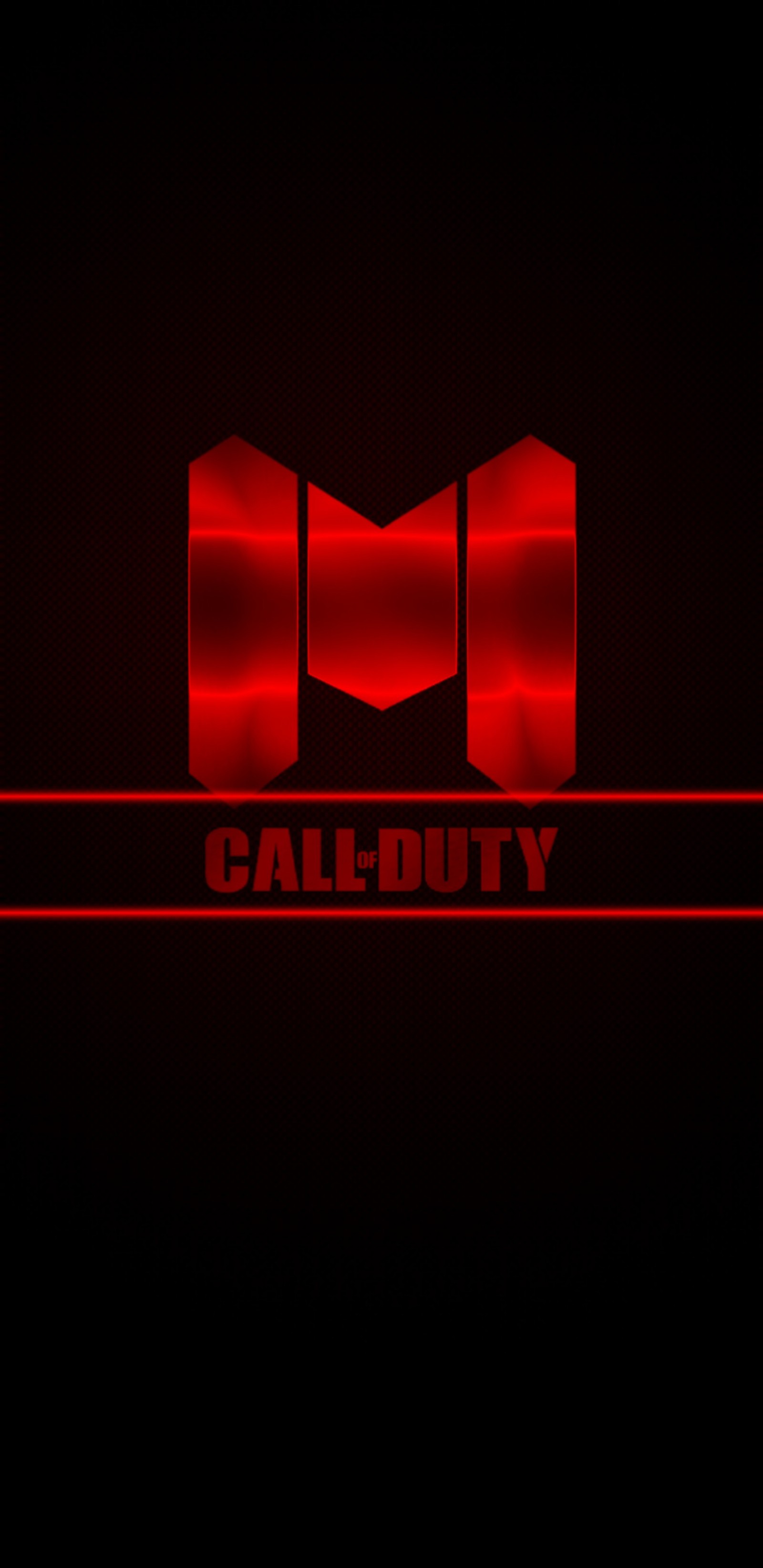 Un primer plano del logotipo rojo de call of duty sobre un fondo negro (negro, call of duty, call of duty mobile, codm, quincena)