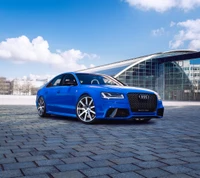 audi, blue, mtm, s8, tuning