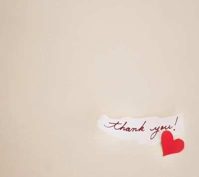 Heartfelt Gratitude Note