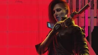 Cyberpunk 2077 Liberdade Fantasma: Personagem ousado com armamento futurista