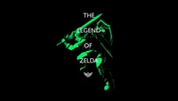 a lenda de zelda, the legend of zelda, link, amoled, fundo preto