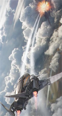 Thrilling Parachuting Adventure from a Fighter Aircraft in a Dynamic Cloudscape