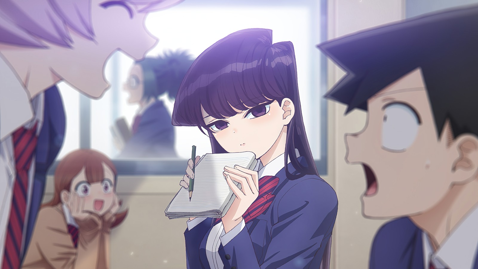 komi shouko, komi san wa comyushou desu, komi cant communicate, anime, 古見さんはコミュ症です Download Wallpaper