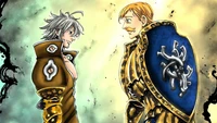 Estarossa e Escanor se enfrentam: Um confronto de poderes em Nanatsu no Taizai