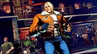 Terry Bogard em Fatal Fury: Cidade dos Lobos Cena de Jogo