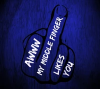 My Middle Finger Likes You